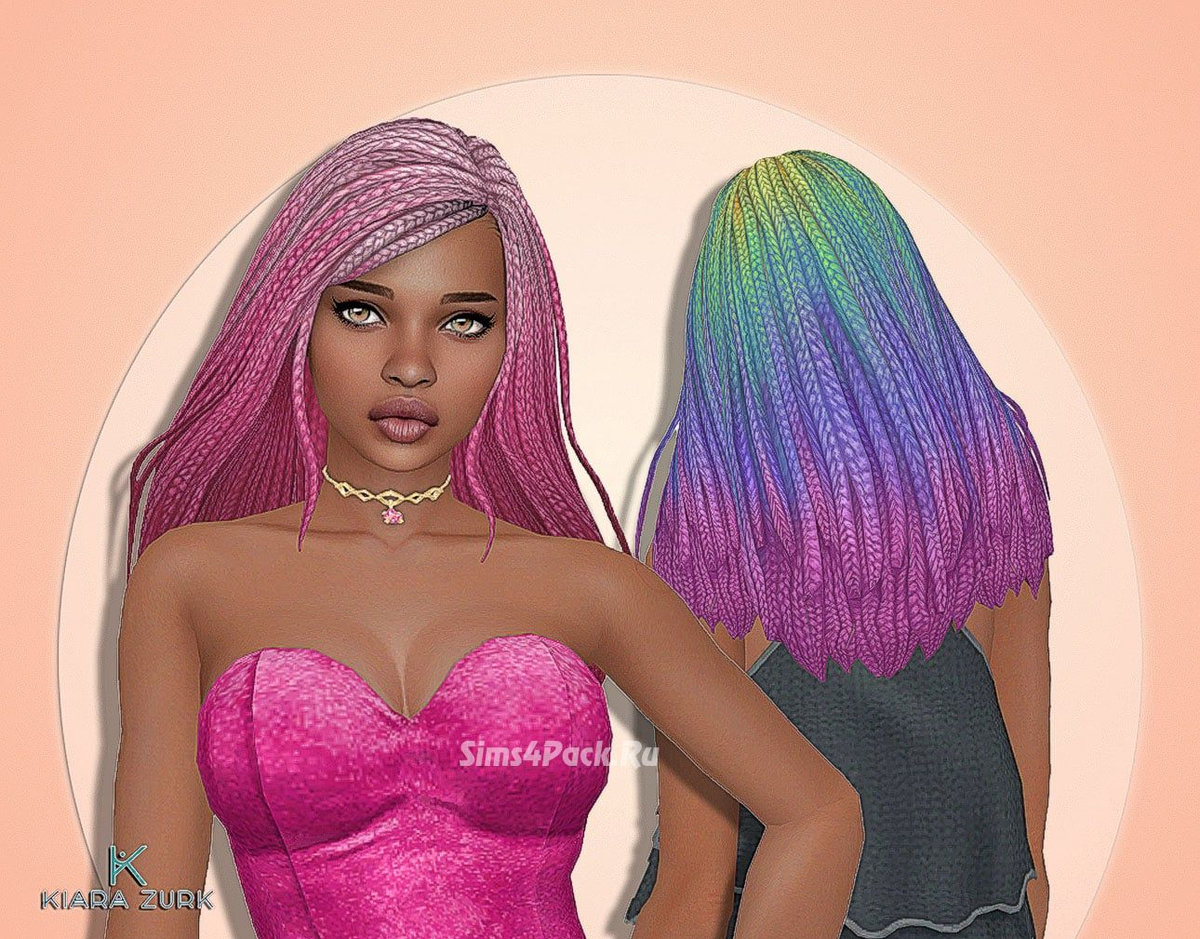 Женская прическа "Kelly Hairstyle Ombre"