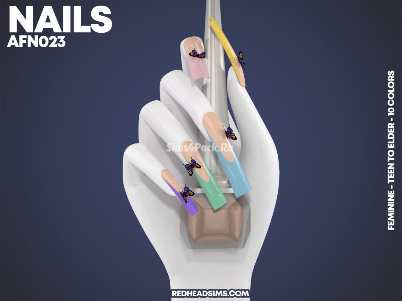 Маникюр "AF NAILS N023"