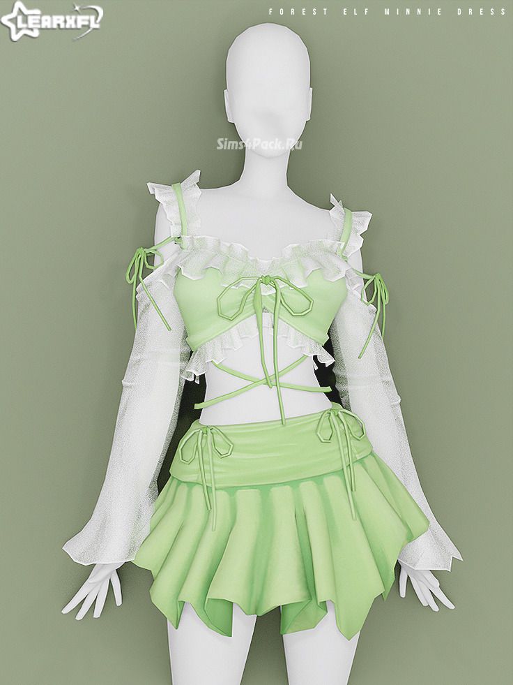 Наряд лесного эльфа "Minnie Dress"