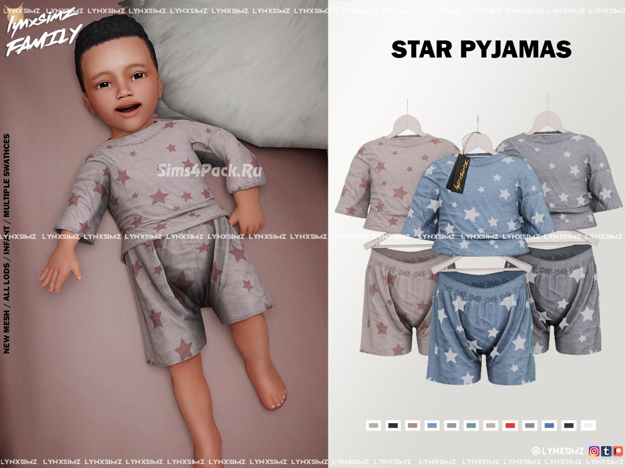 Пижама для младенцев "Star Pyjamas"