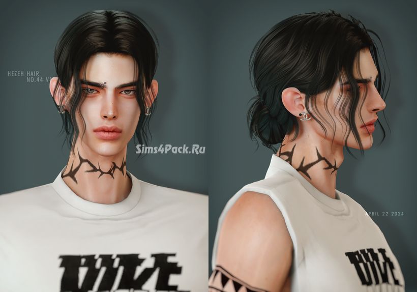 Прическа "Hair_No.44_V1"