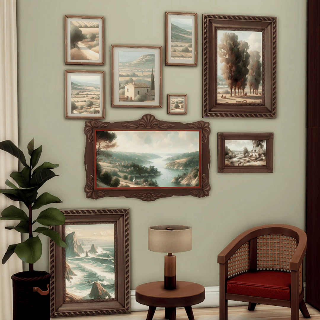 Коллекция старых картин "Collection of Old Paintings"