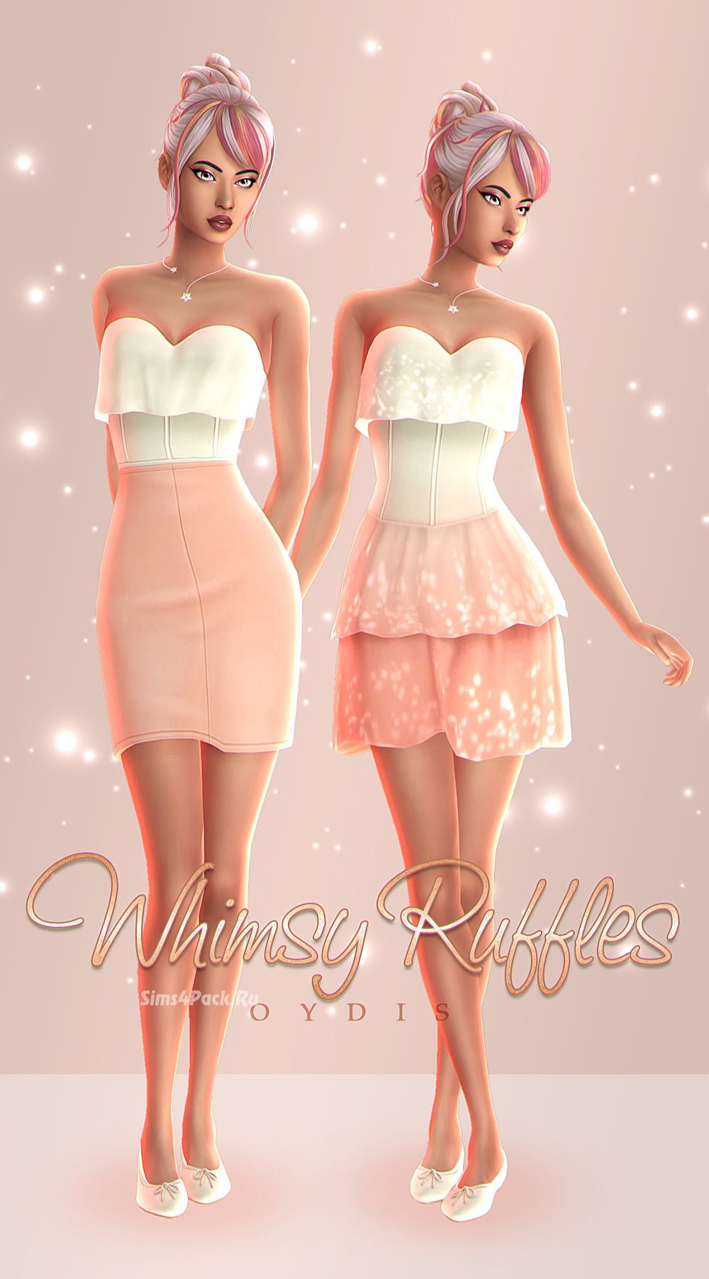 Мини-коллекция женской одежды "Whimsy Ruffles Collection"