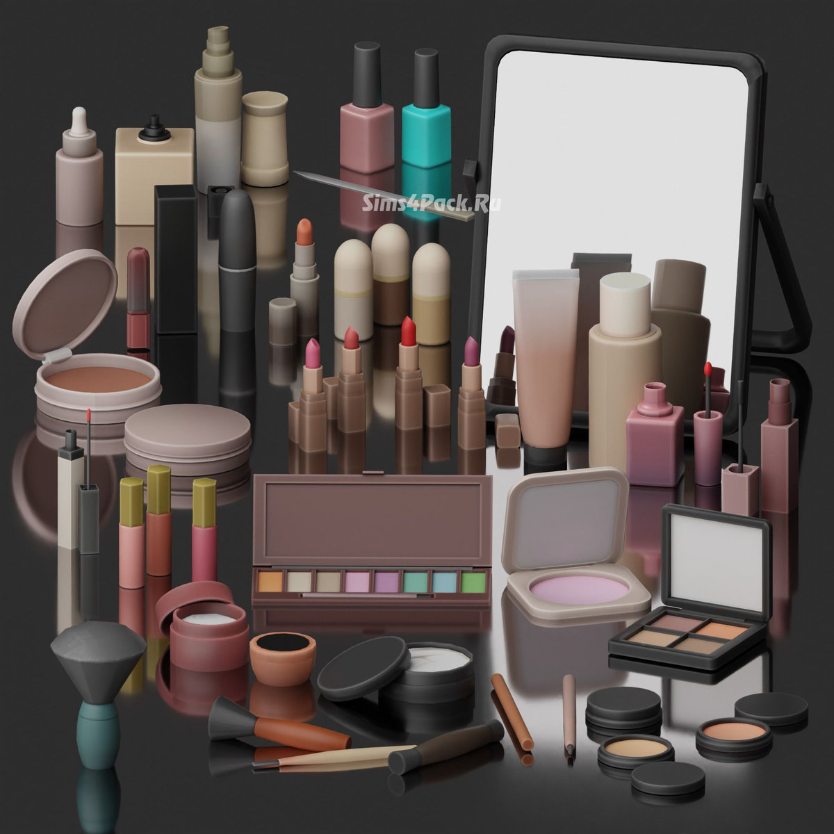 Набор декоративной косметики "Beaute Clutter Set"