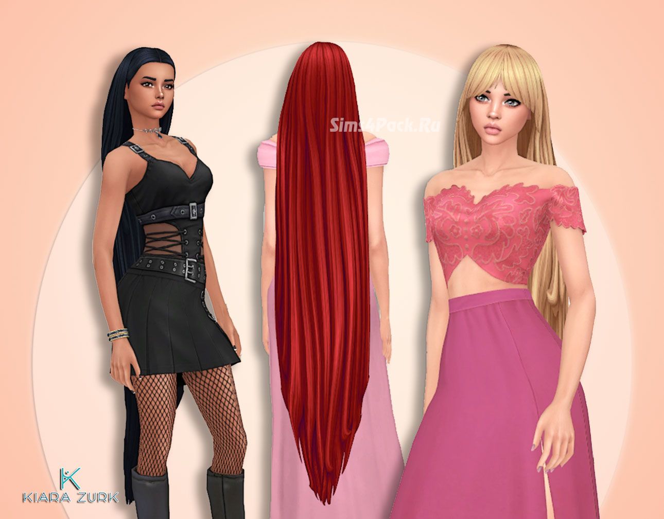 Женская прическа "Very Long Hairstyle"