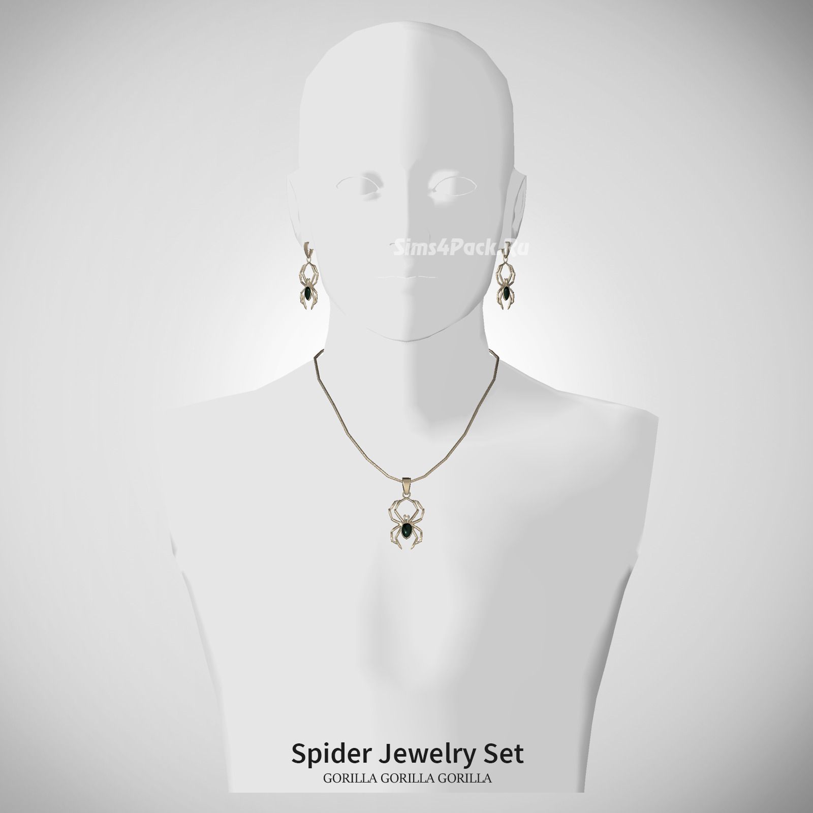 Комплект украшений "Spider Jewelry Set"