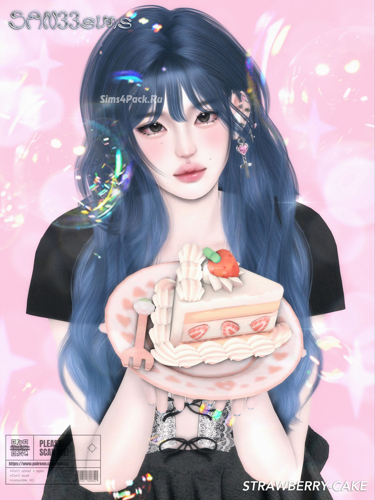 Позы с тортиком "Cake"