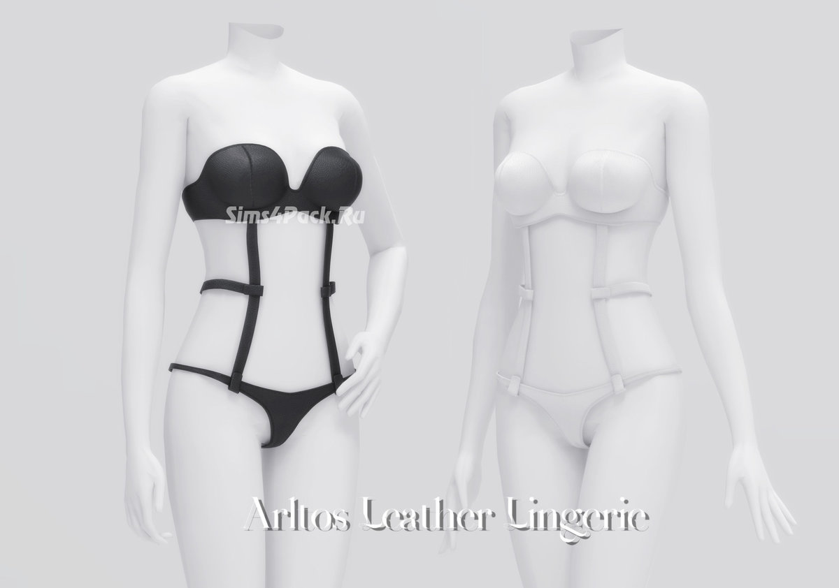 Нижнее бельё "Leather Lingerie"