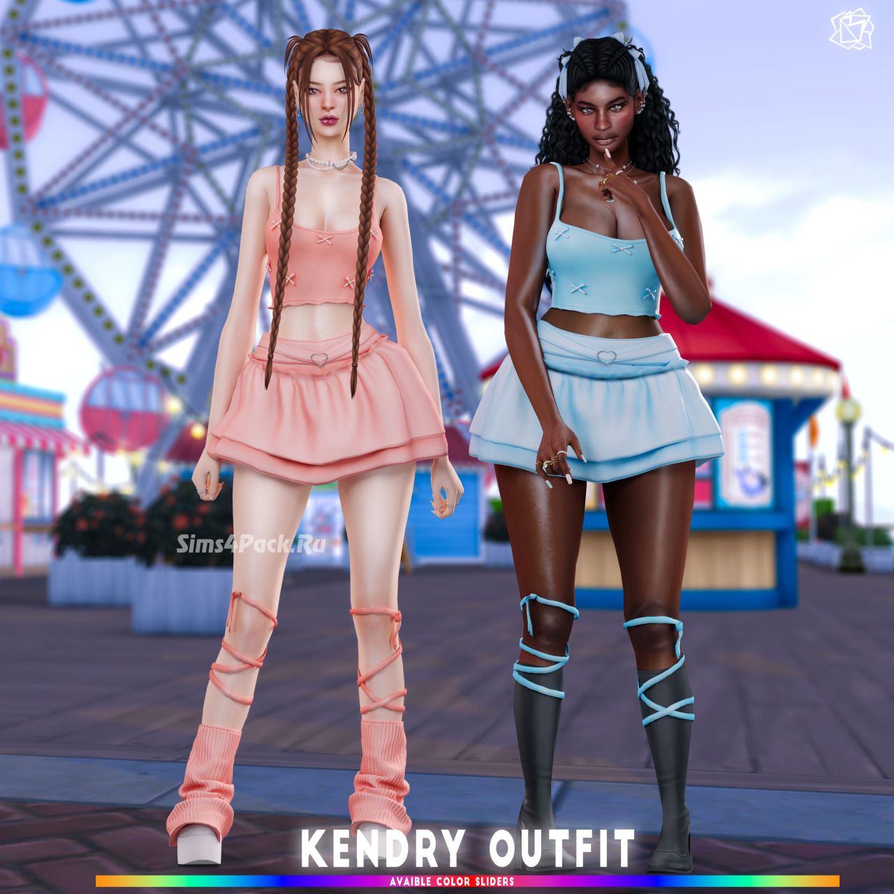 Наряд для симочки "Kendry Outfit"