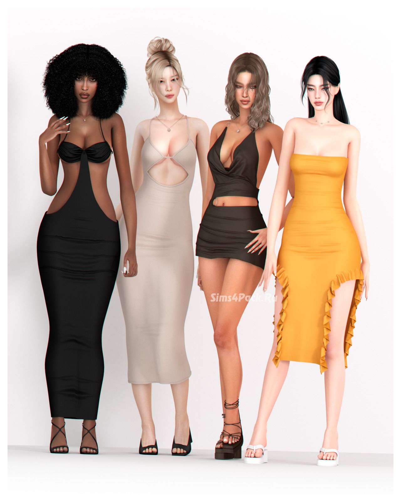Коллекция пляжных платьев "Beach Resort Dresses Collection"