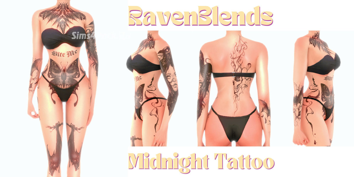 Тату сет "Midnight Tattoo"