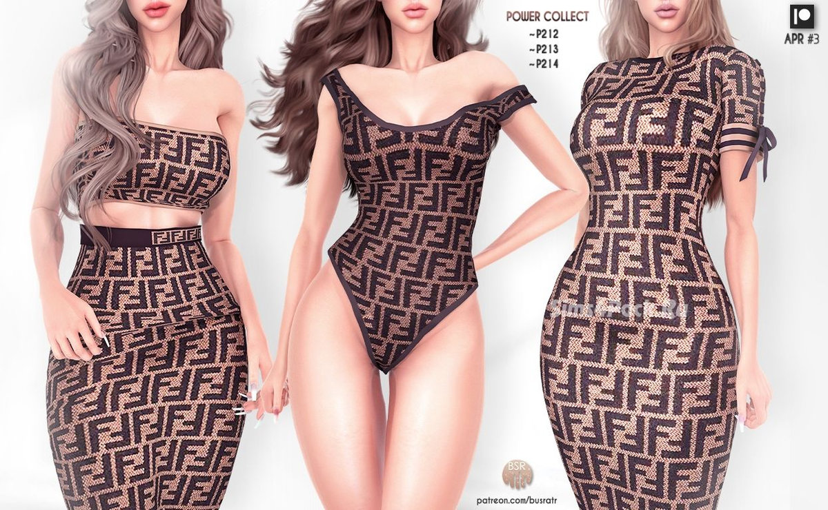 Мини-коллекция Фенди "POWER COLLECT P212+P213+P214"