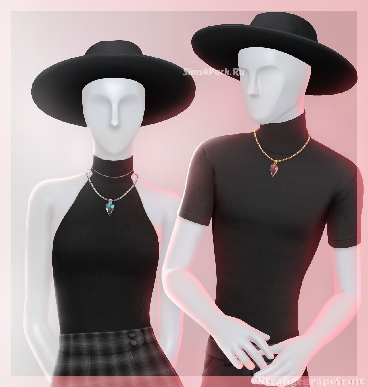 Ожерелье "Glowing Crystal Necklace"
