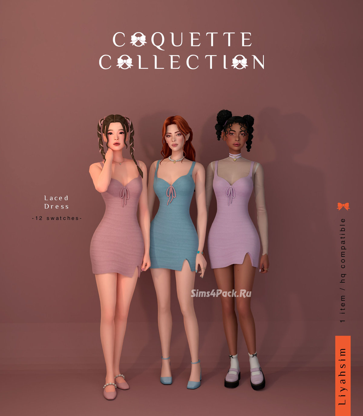 Платье для симочек "Laced Dress"