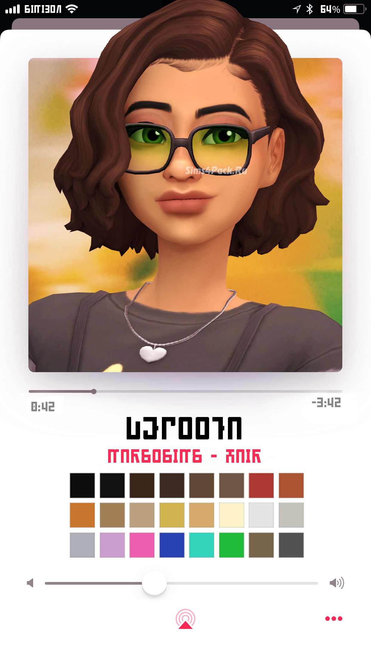 Женская прическа "depoofa hair"
