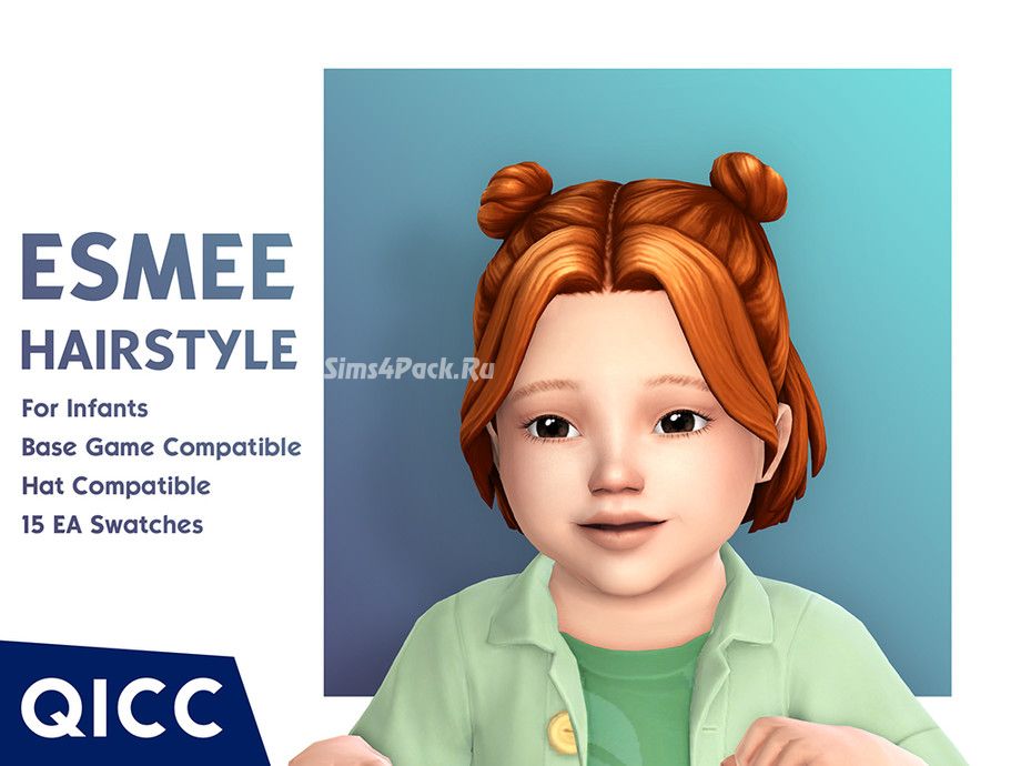 Прическа для женщин, девочек, малышек и младенцев "Esmee Hair"
