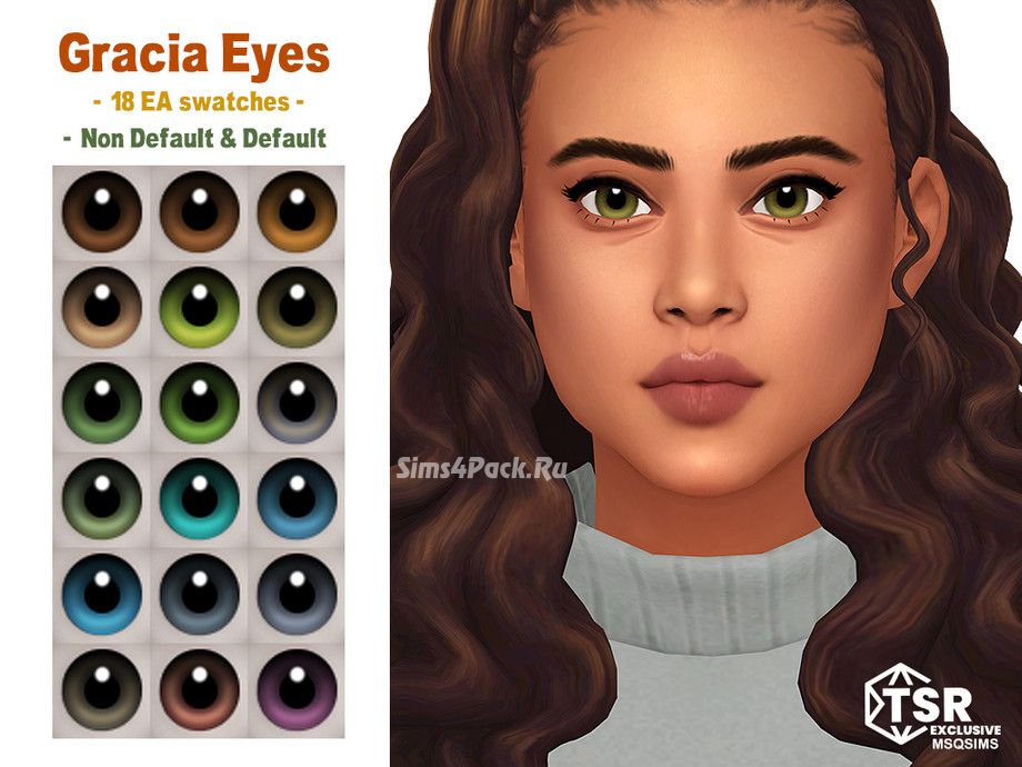 Глаза и линзы "Gracia Eyes Set"
