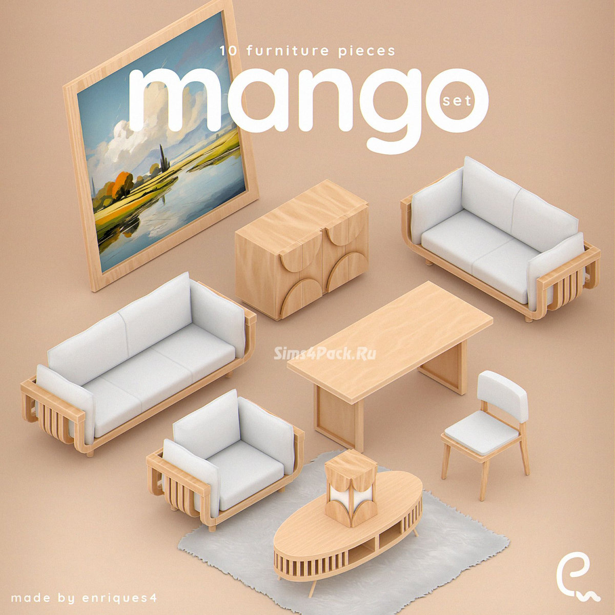 Гостиная и столовая "Mango Set"
