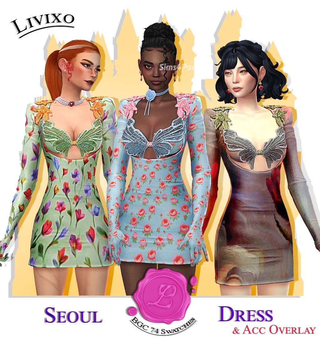 Платье для симочек "SEOUL DRESS"