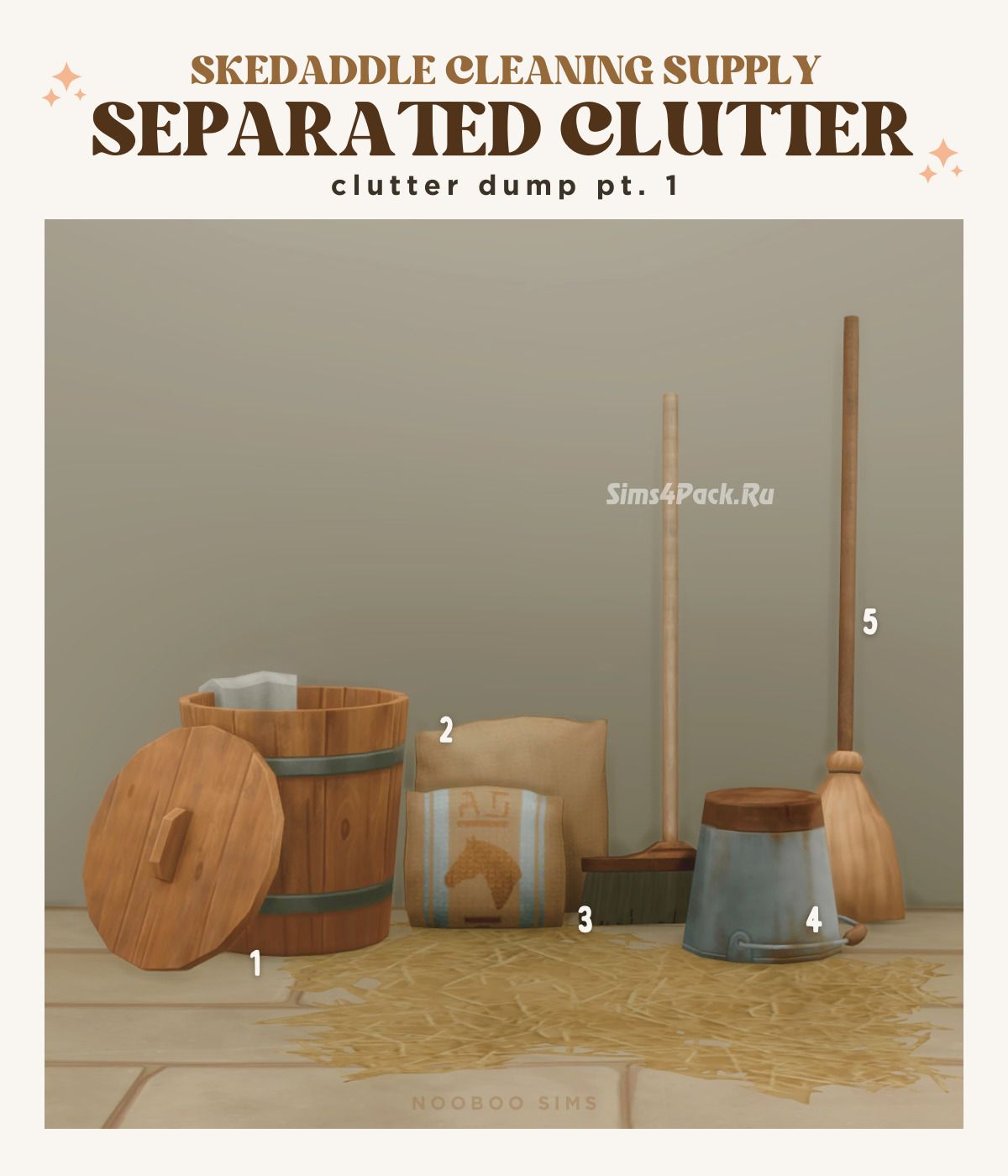 Сет для конного ранчо "skedaddle cleaning supply"
