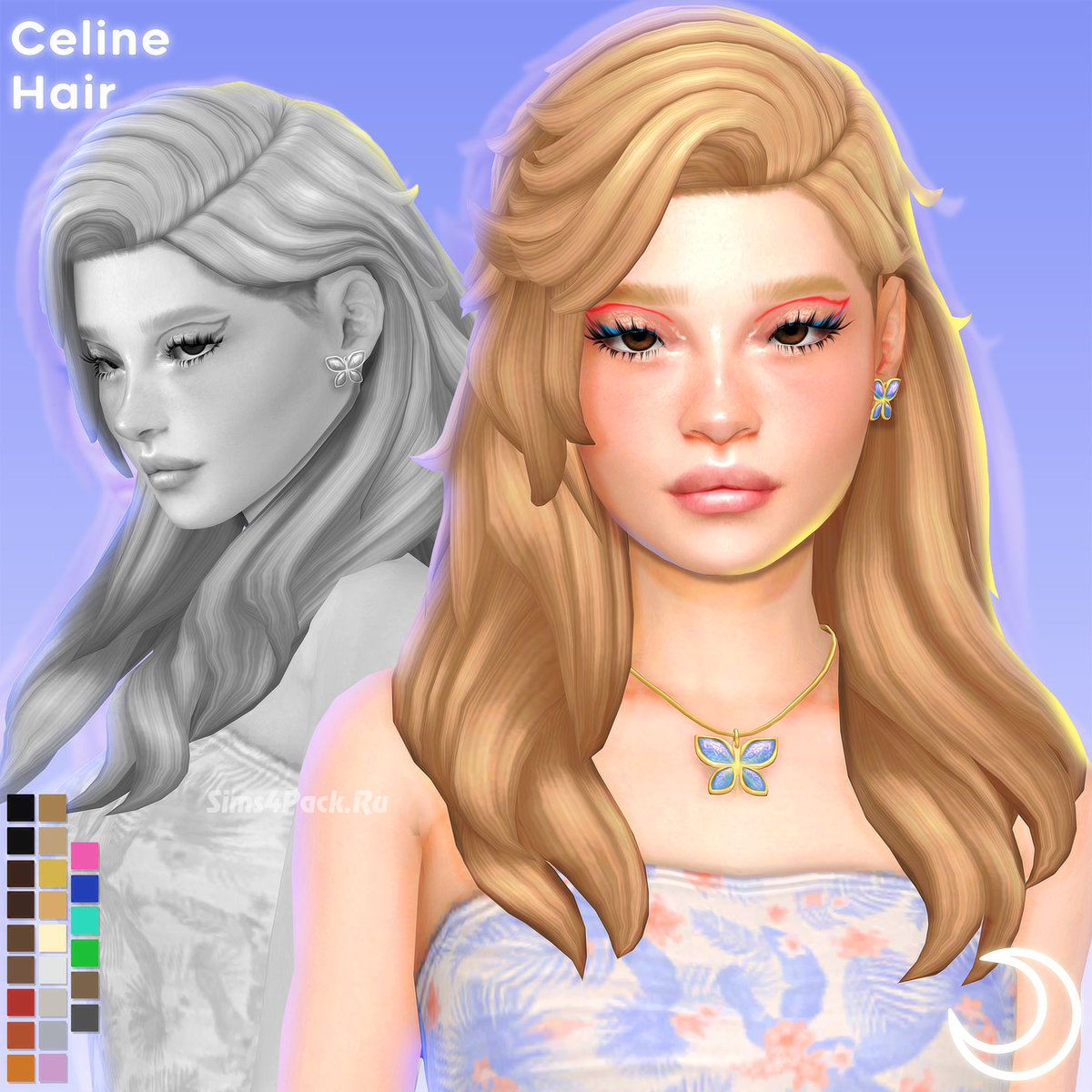 Женская прическа "CELINE HAIR"