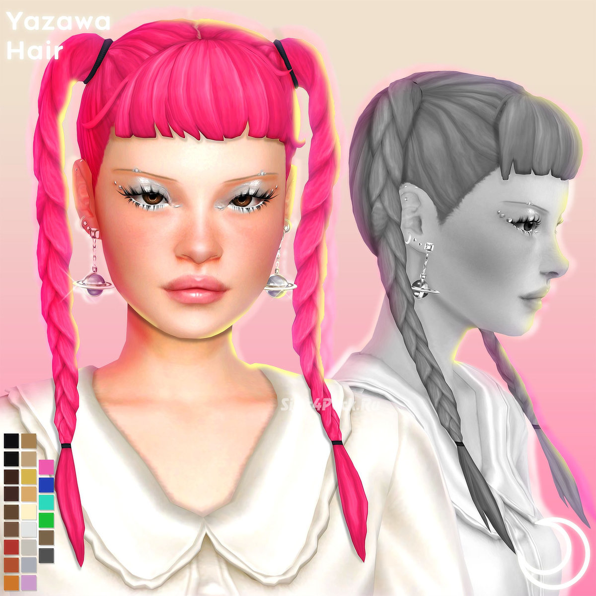 Женская прическа "YAZAWA HAIR"