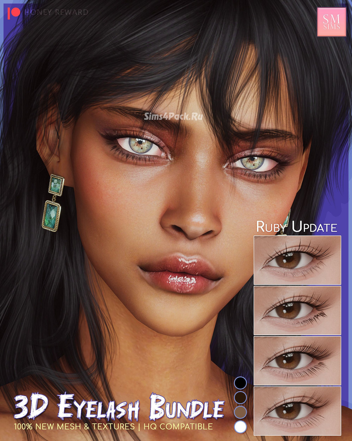 Ресницы для симочек "ruby eyelashes UPDATED"