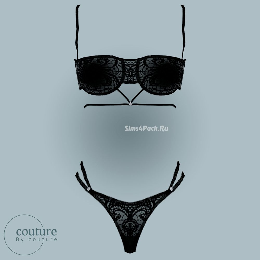 Комплект нижнего белья "Couture lace lingerie N107"