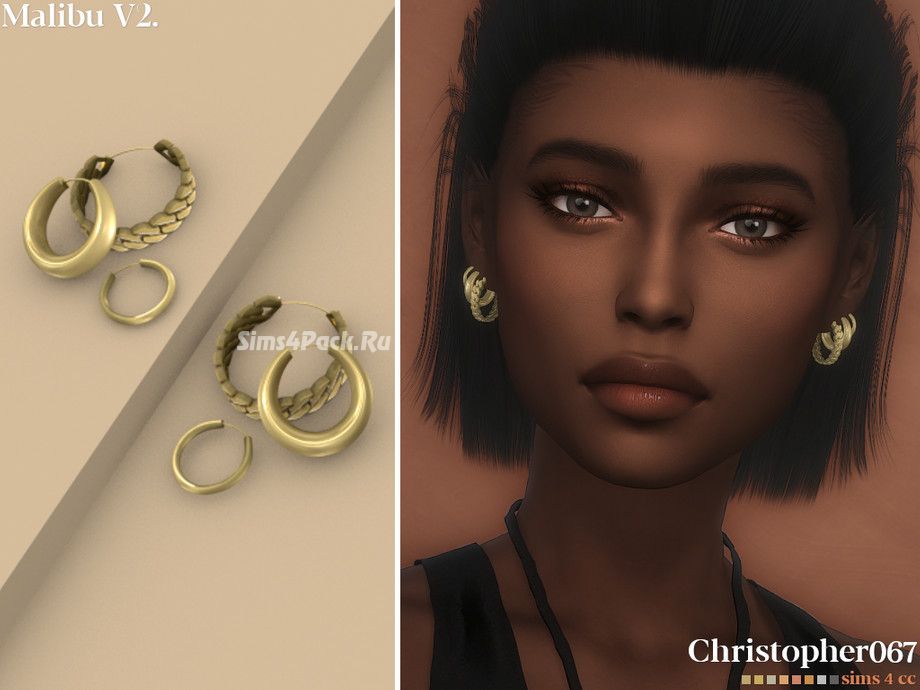 Комплект сережек "Malibu Earrings V2"