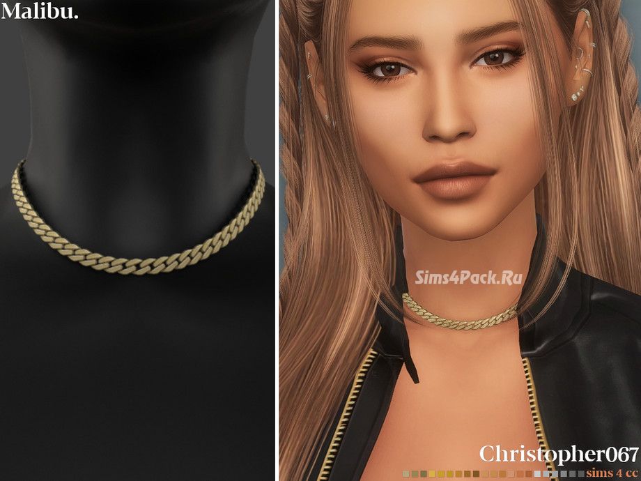 Колье цепочка "Malibu Necklace"