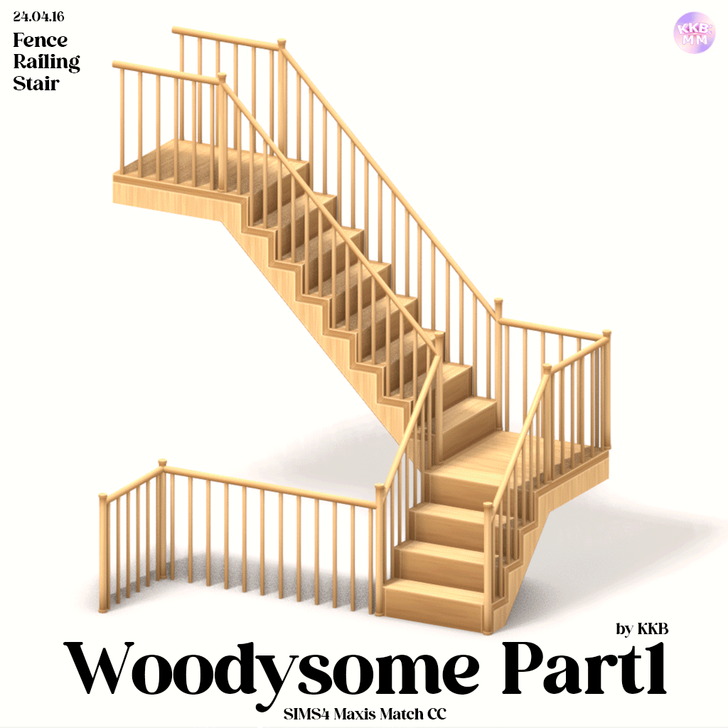 Строительный набор "Woodysome Part1"