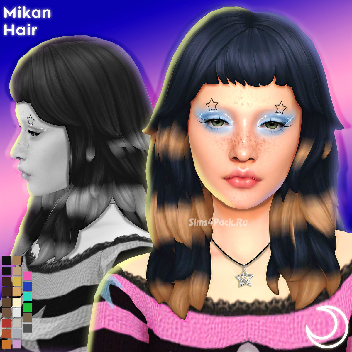 Женская прическа "MIKAN HAIR"