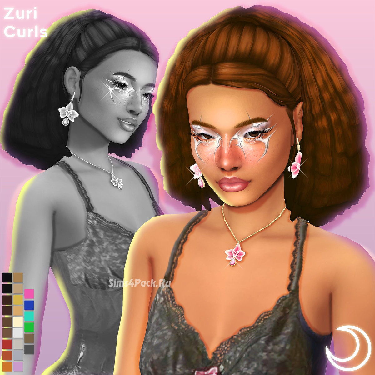Женская прическа "ZURI CURLS"