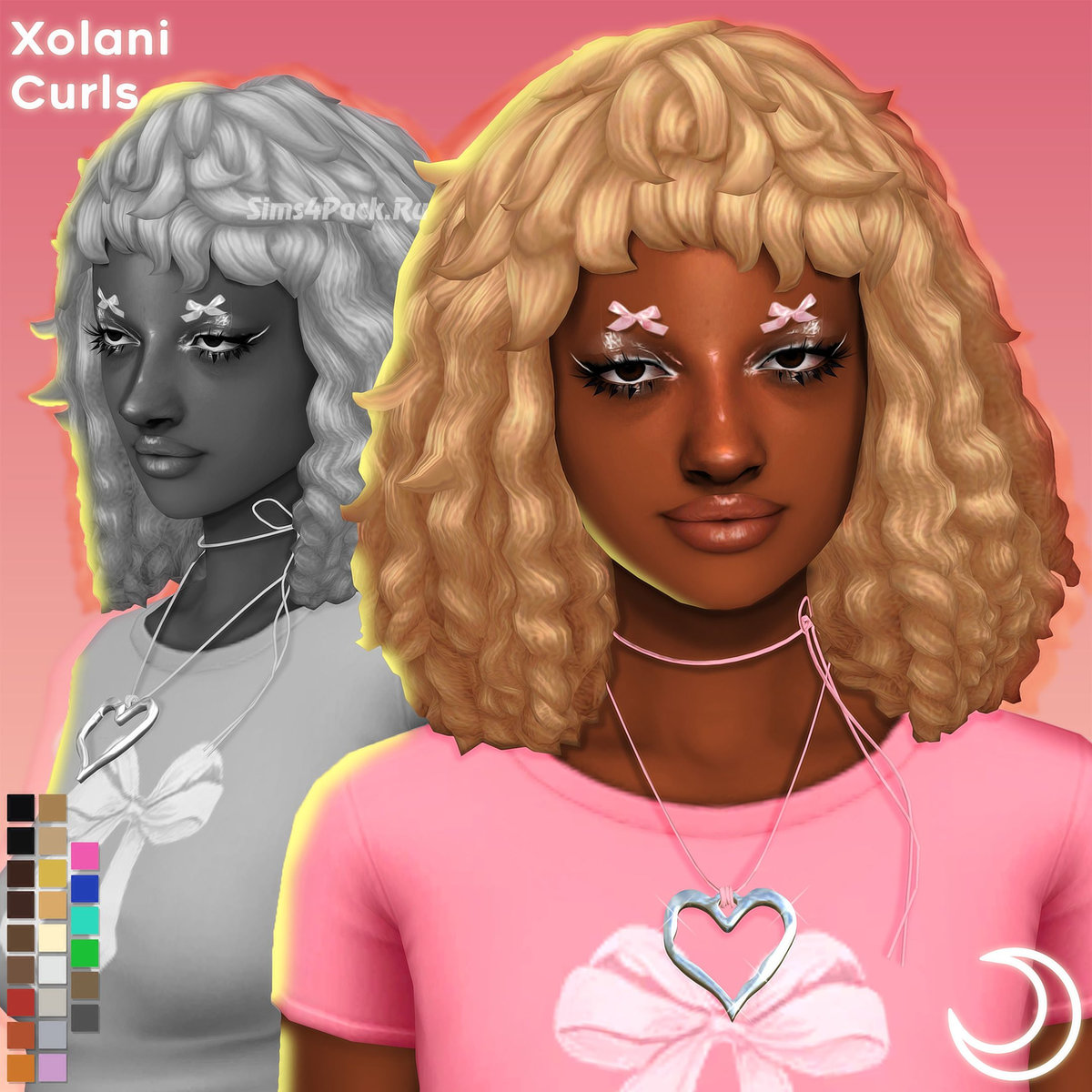 Женская прическа "XOLANI CURLS"