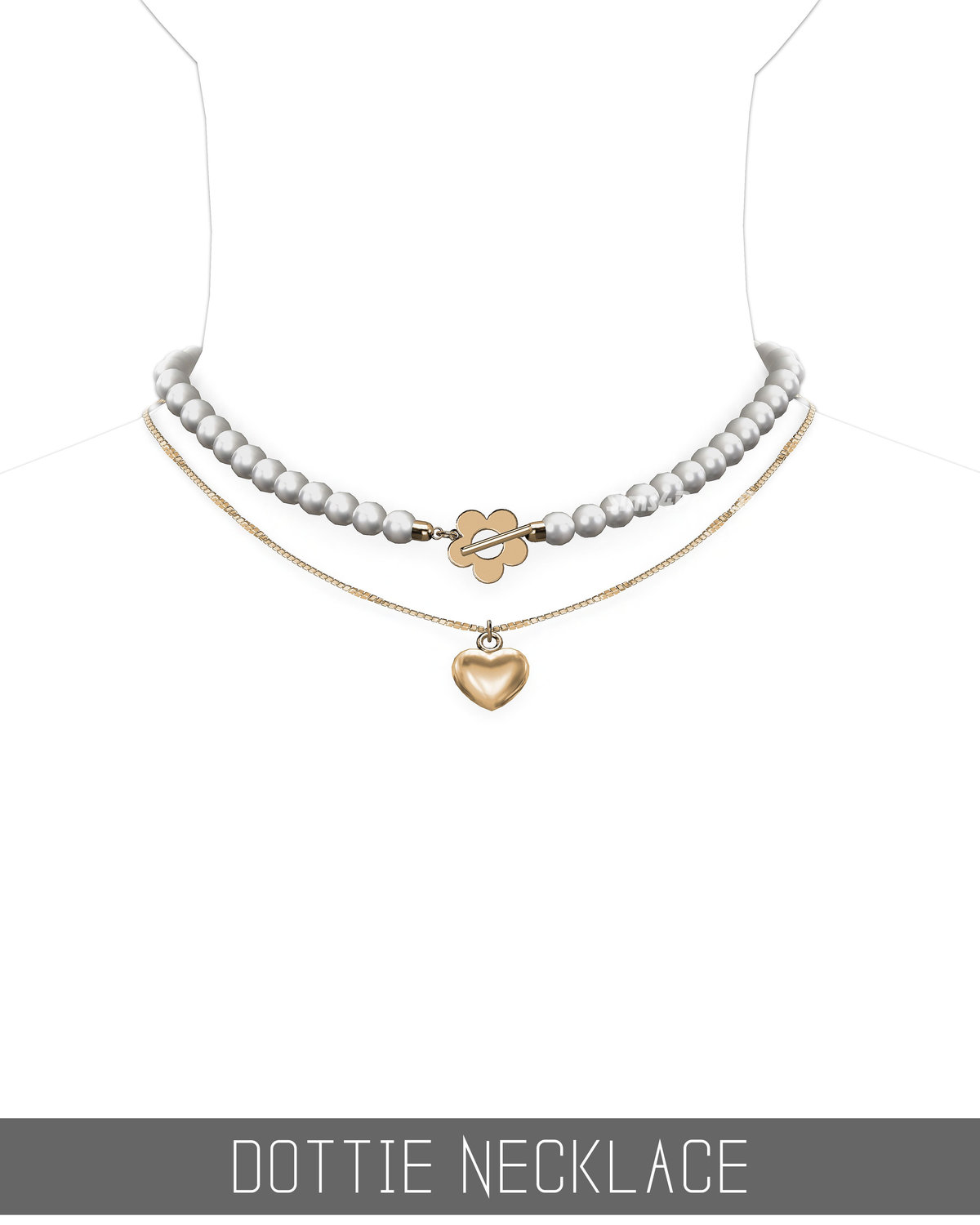 Ожерелье "DOTTIE NECKLACE"