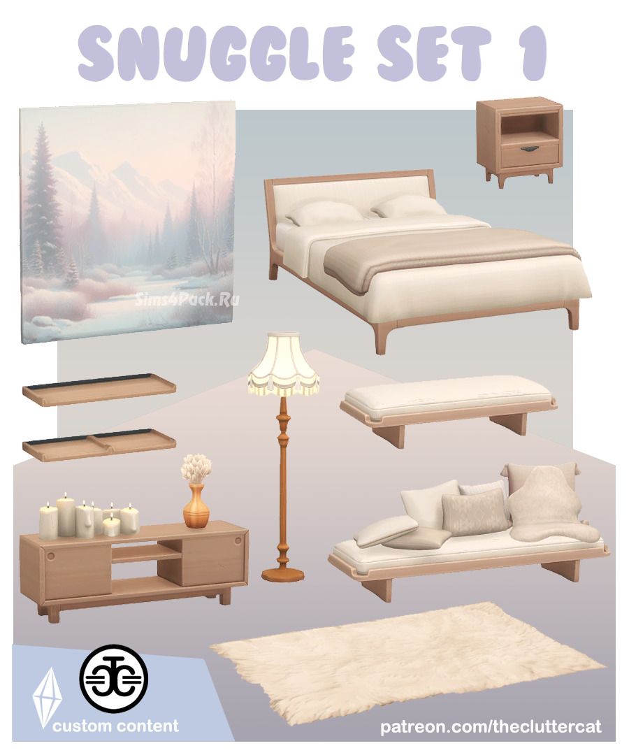 Спальня "Snuggle Set part 1"