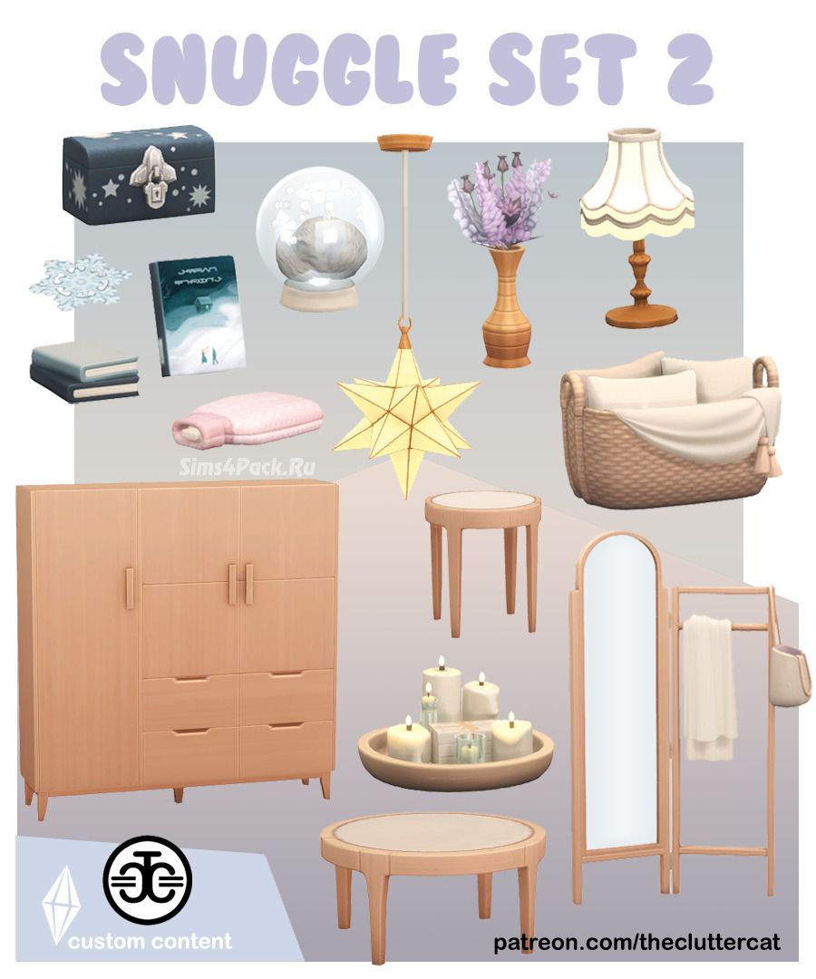 Сет для спальни "Snuggle Set part 2"