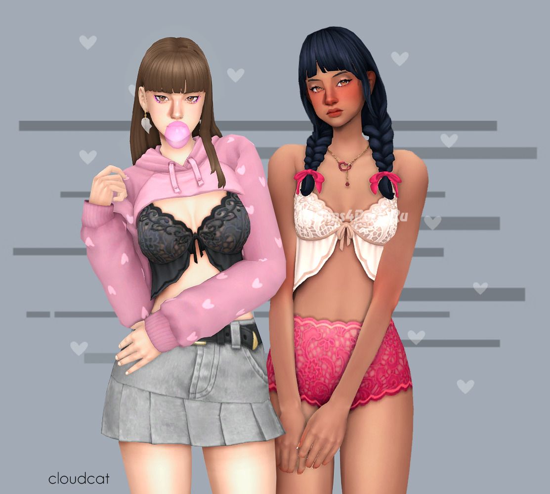 Комплект нижнего белья "Lovestruck Set"