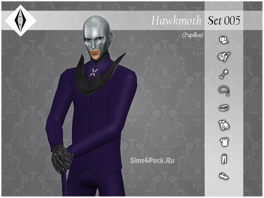 Сет для создания Бражника "Hawkmoth - Set005"