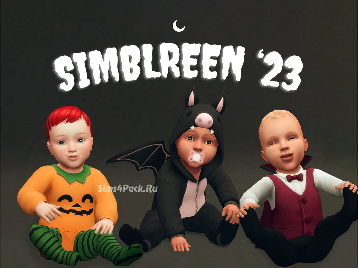 Костюмы для младенцев на Хэллоуин "SIMBLREEN '23"