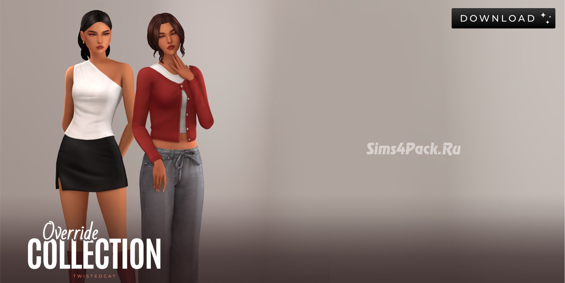 Мини-коллекция для симочек "Override Collection"