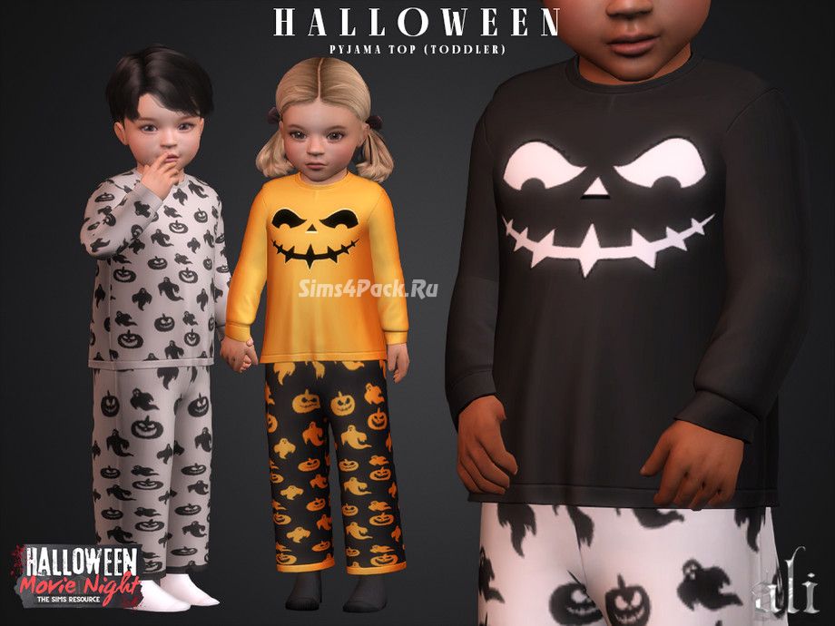 Пижама для детей, тоддлеров и младенцев "HALLOWEEN"