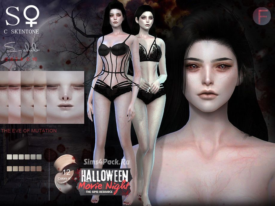 Женский скинтон "Female skintones 1024"