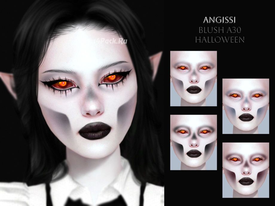 Косметика для Хеллоуина "BLUSH A30 Halloween and Eyeliner A190"