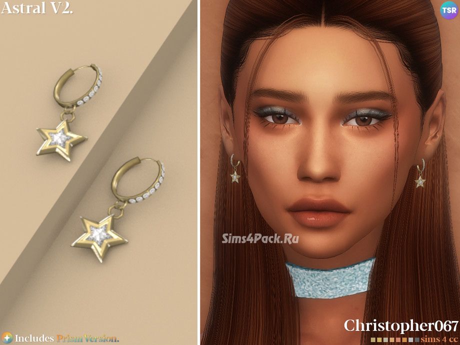 Серьги для симочек "Astral Earrings V2"