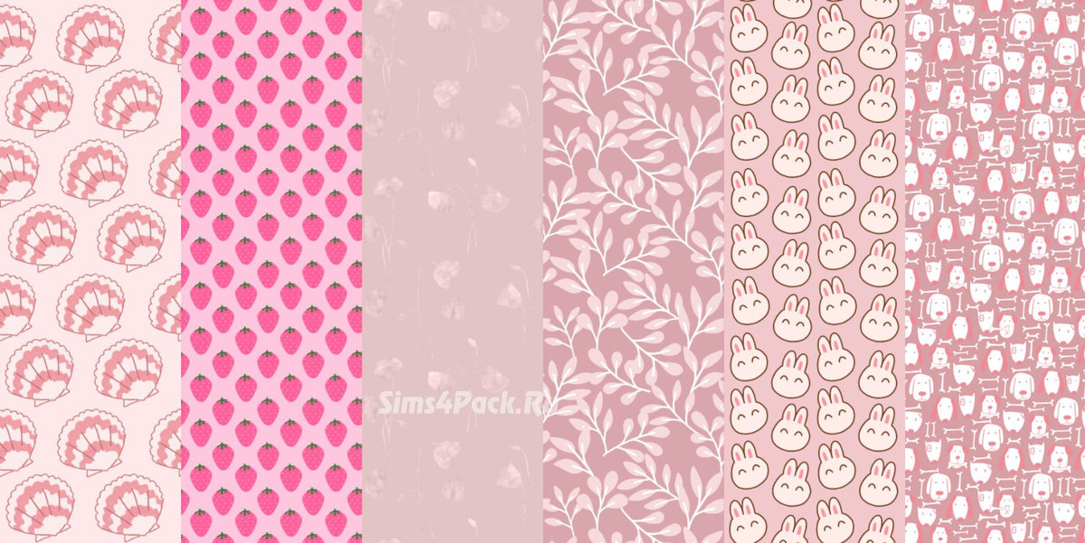 Обои "Playful Pink Wallpapers"