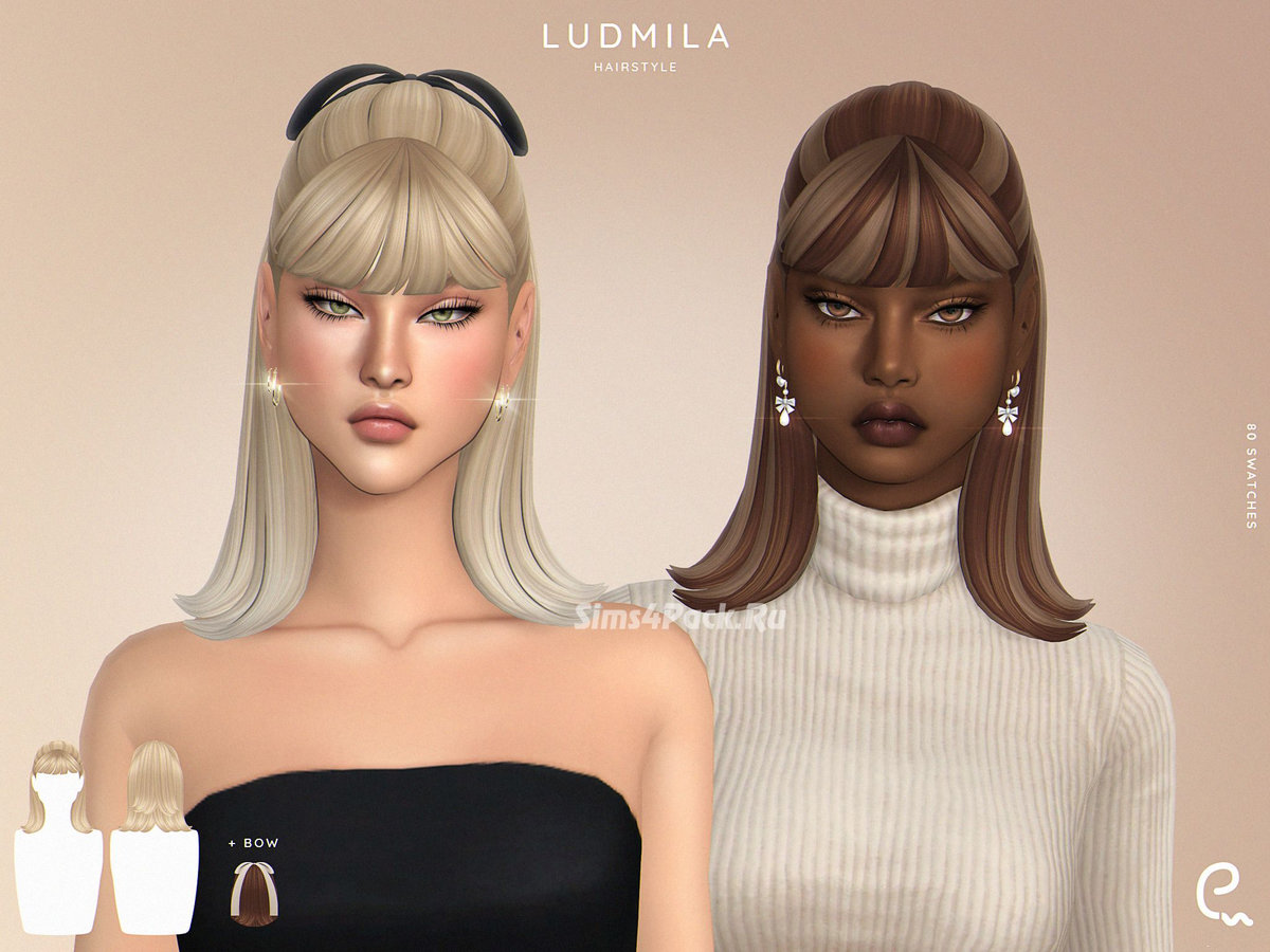 Женская прическа "Ludmila Hairstyle"