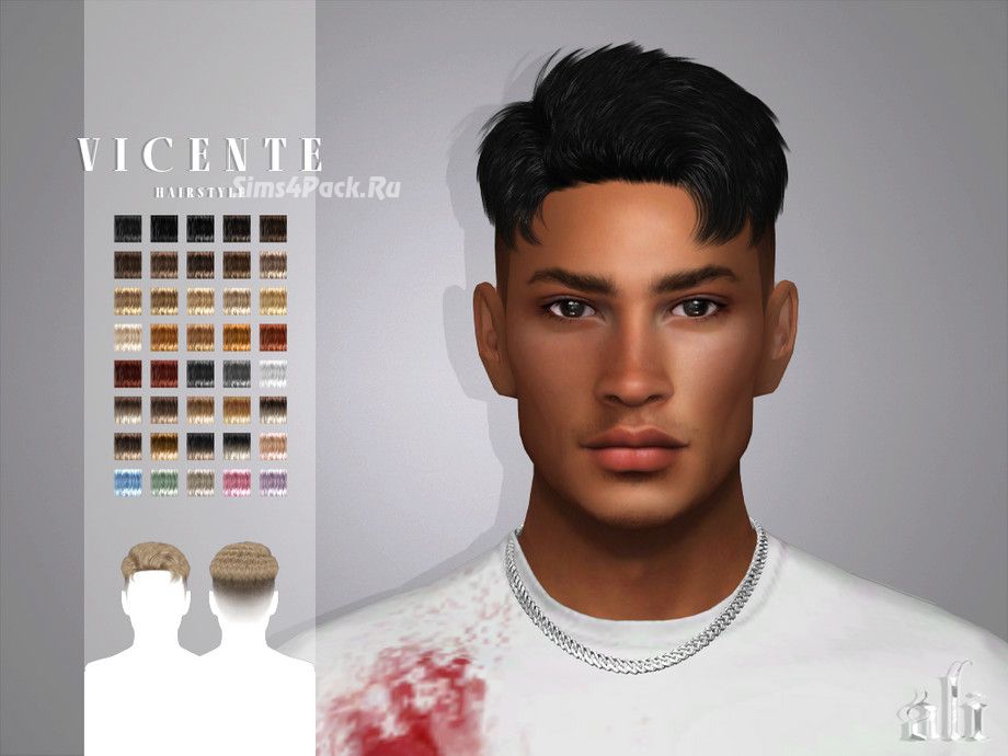 Мужская прическа "VICENTE hairstyle"