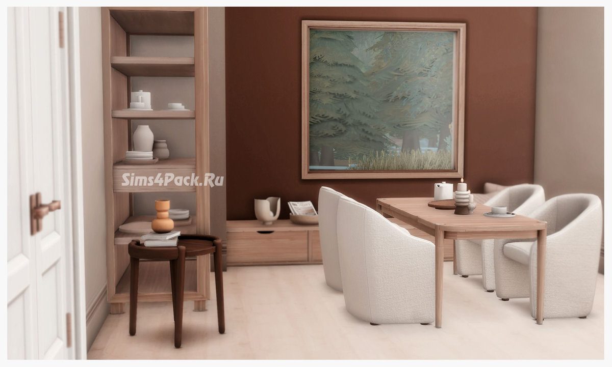 Столовая "shape collection dining room"