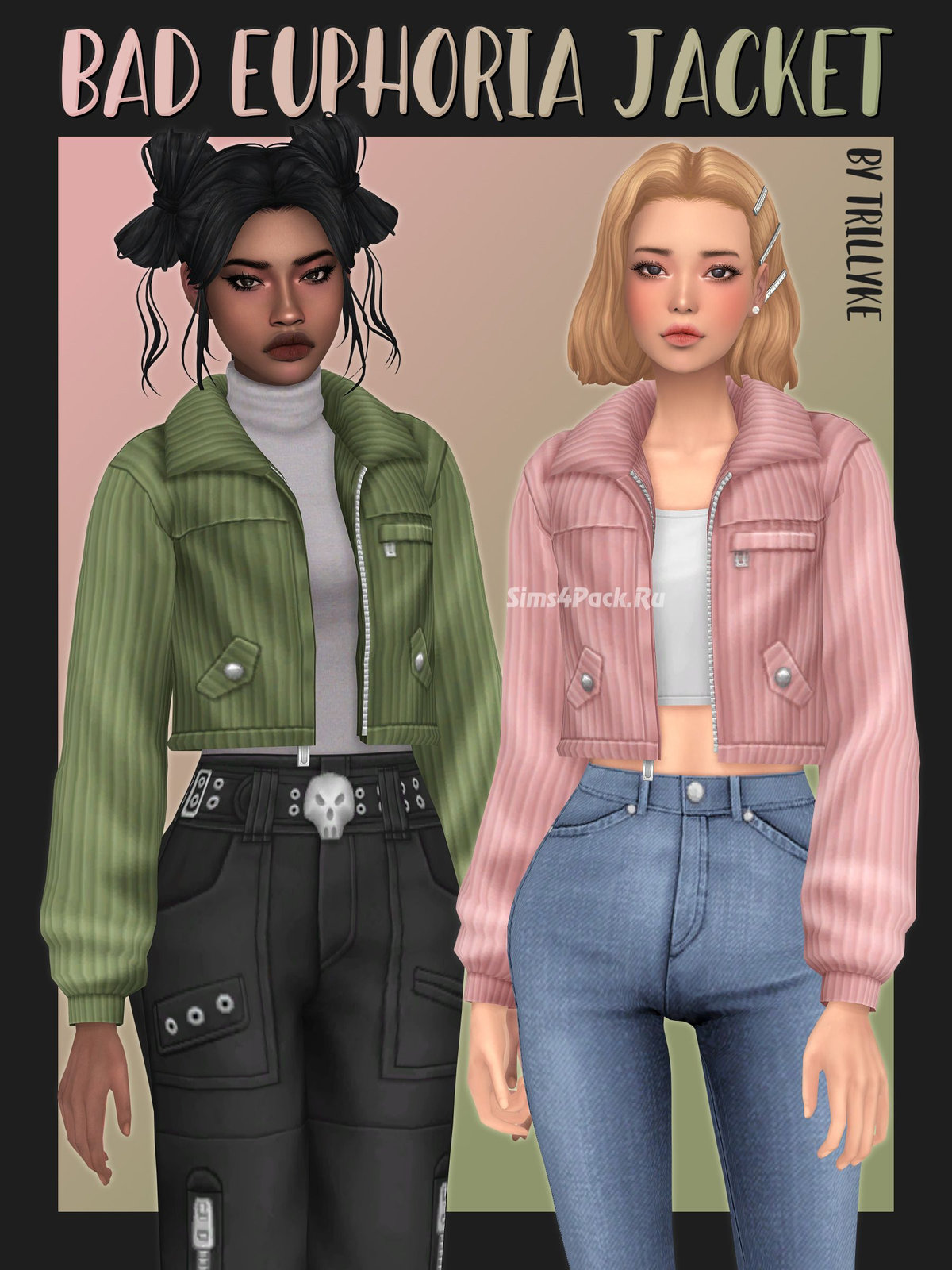 Куртка для симочек "Bad Euphoria Jacket"